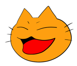 Cat & frog 15 sticker #14201932