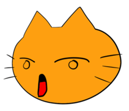 Cat & frog 15 sticker #14201933