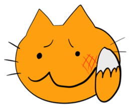 Cat & frog 15 sticker #14201937