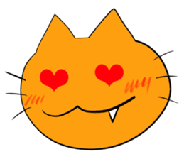 Cat & frog 15 sticker #14201940