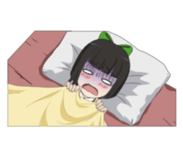 Lucy litle cute girl. sticker #14202685