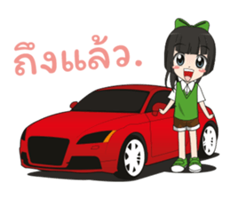 Lucy litle cute girl. sticker #14202699