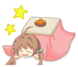 New Year Anime Alarm Kanon sticker #14203098