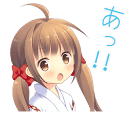 New Year Anime Alarm Kanon sticker #14203099