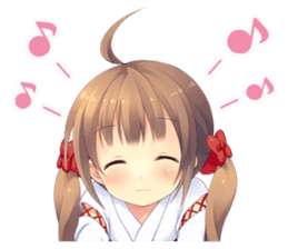 New Year Anime Alarm Kanon sticker #14203101