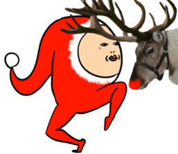 kata-asi-santa sticker #14203376