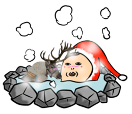 kata-asi-santa sticker #14203378