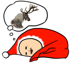 kata-asi-santa sticker #14203386