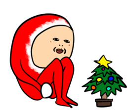 kata-asi-santa sticker #14203391