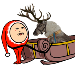 kata-asi-santa sticker #14203397