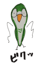 quaker parrot ver.2 sticker #14203585