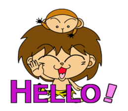 tarnyan of the jungle sticker #14203694