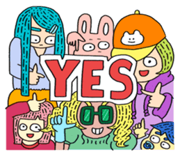 SUPER-COLORFUL sticker #14203984