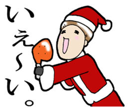 Christmas and New Year Sachiko. sticker #14204198