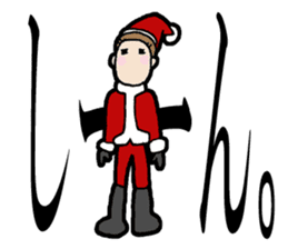 Christmas and New Year Sachiko. sticker #14204202