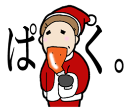 Christmas and New Year Sachiko. sticker #14204203