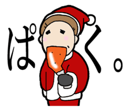 Christmas and New Year Sachiko. sticker #14204203