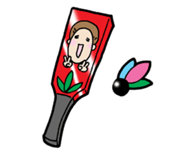 Christmas and New Year Sachiko. sticker #14204215