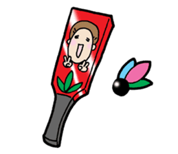 Christmas and New Year Sachiko. sticker #14204215