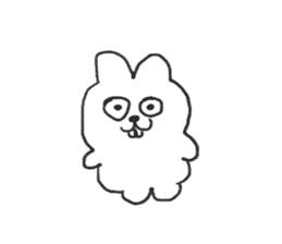 Hodor the bunny sticker #14204270