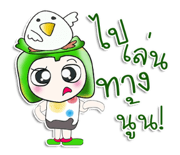 .. Mr. Yamada.. and bird. sticker #14204447