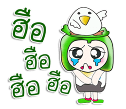 .. Mr. Yamada.. and bird. sticker #14204454