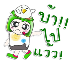 .. Mr. Yamada.. and bird. sticker #14204465