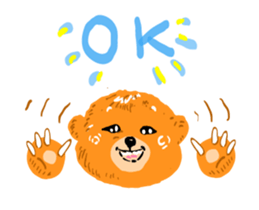 Fun seemingly happy child bare-by Kohei- sticker #14204576