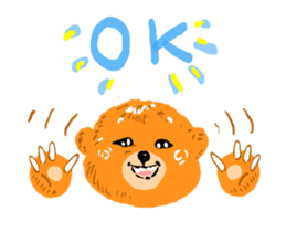 Fun seemingly happy child bare-by Kohei- sticker #14204576