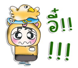 .. Hello! My name is Koro. I love bird. sticker #14204724