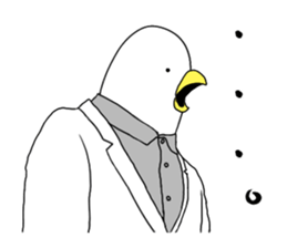 Cool bird2. sticker #14204966