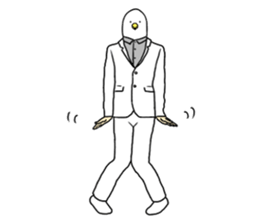 Cool bird2. sticker #14204987