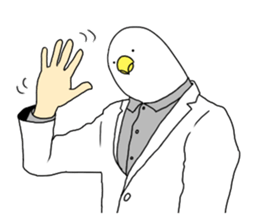 Cool bird2. sticker #14204989