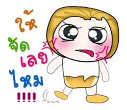 Hello my name is Tanaka. ^^ sticker #14205038