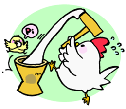 New Year sticker (birds) sticker #14205348