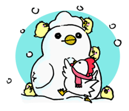 New Year sticker (birds) sticker #14205352