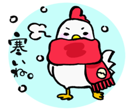 New Year sticker (birds) sticker #14205353