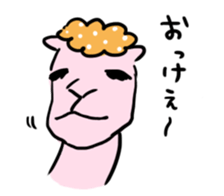 Camel in the city sticker #14205433