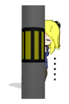 Move! Japanese female police officer sticker #14205778