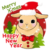 Royal College of Rabbit X'mas&NewYear sticker #14206619