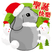 Royal College of Rabbit X'mas&NewYear sticker #14206622