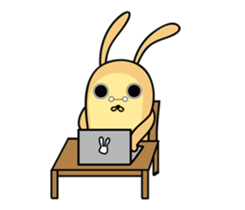 Jiao rabbit sticker #14206822