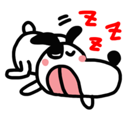 Reaction 2 of a cute dog. sticker #14208026