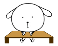 slowly dog animation sticker #14208303