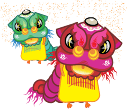 Little Chic ~ Happy Chinese New Year sticker #14208399