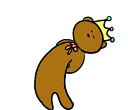 kuma-hime chan every day. sticker #14208473