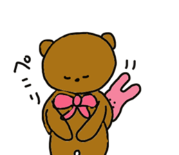kuma-hime chan every day. sticker #14208477