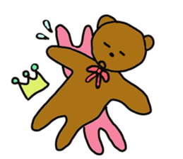 kuma-hime chan every day. sticker #14208478