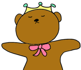 kuma-hime chan every day. sticker #14208483