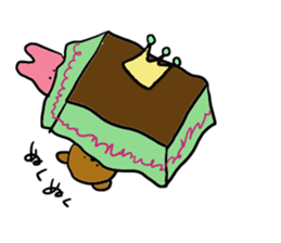 kuma-hime chan every day. sticker #14208487